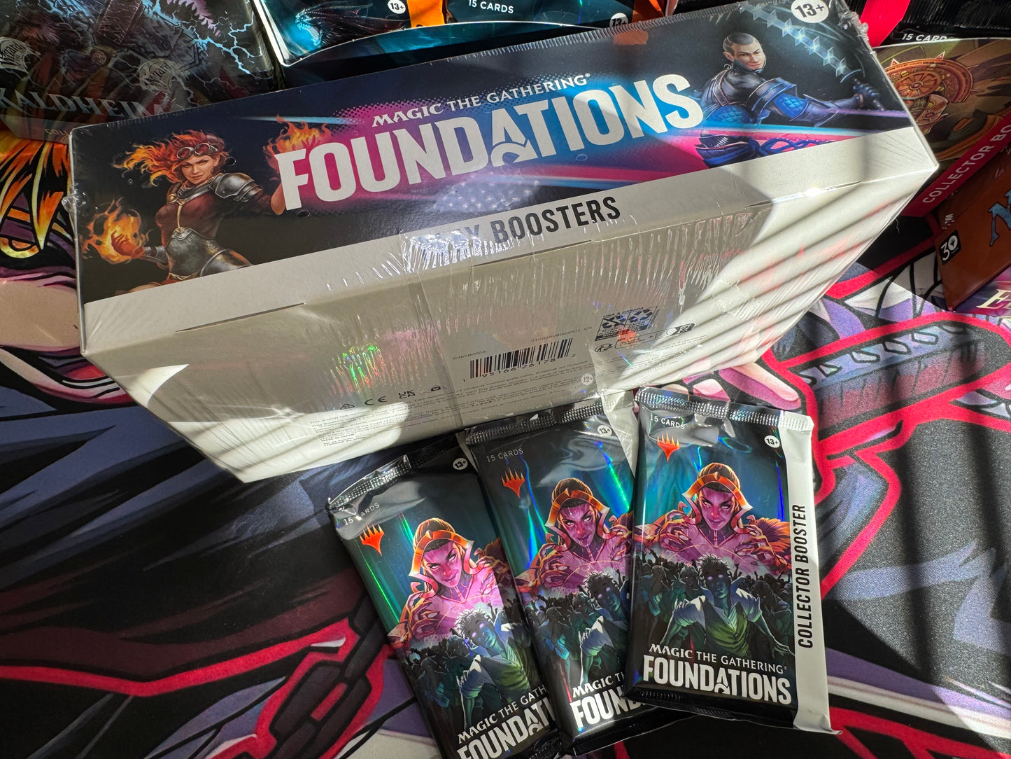 1-5-25 6x Foundations Play booster packs