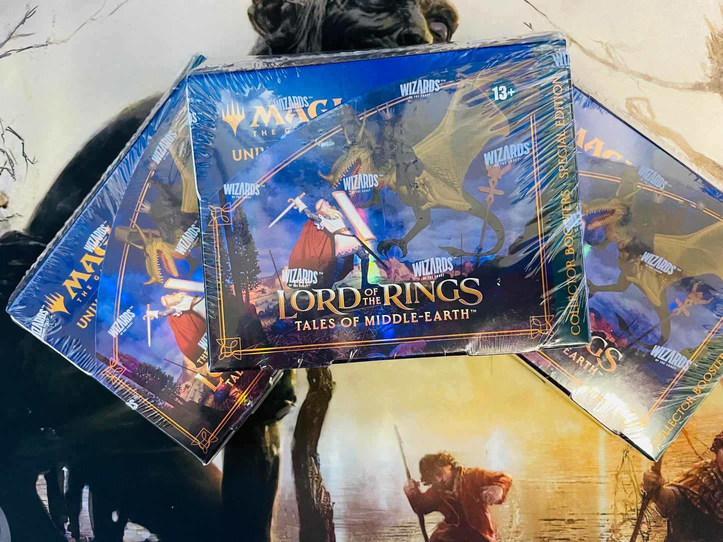 10-30-23 LOTR tales of Middle Earth Collector booster pack 2x
