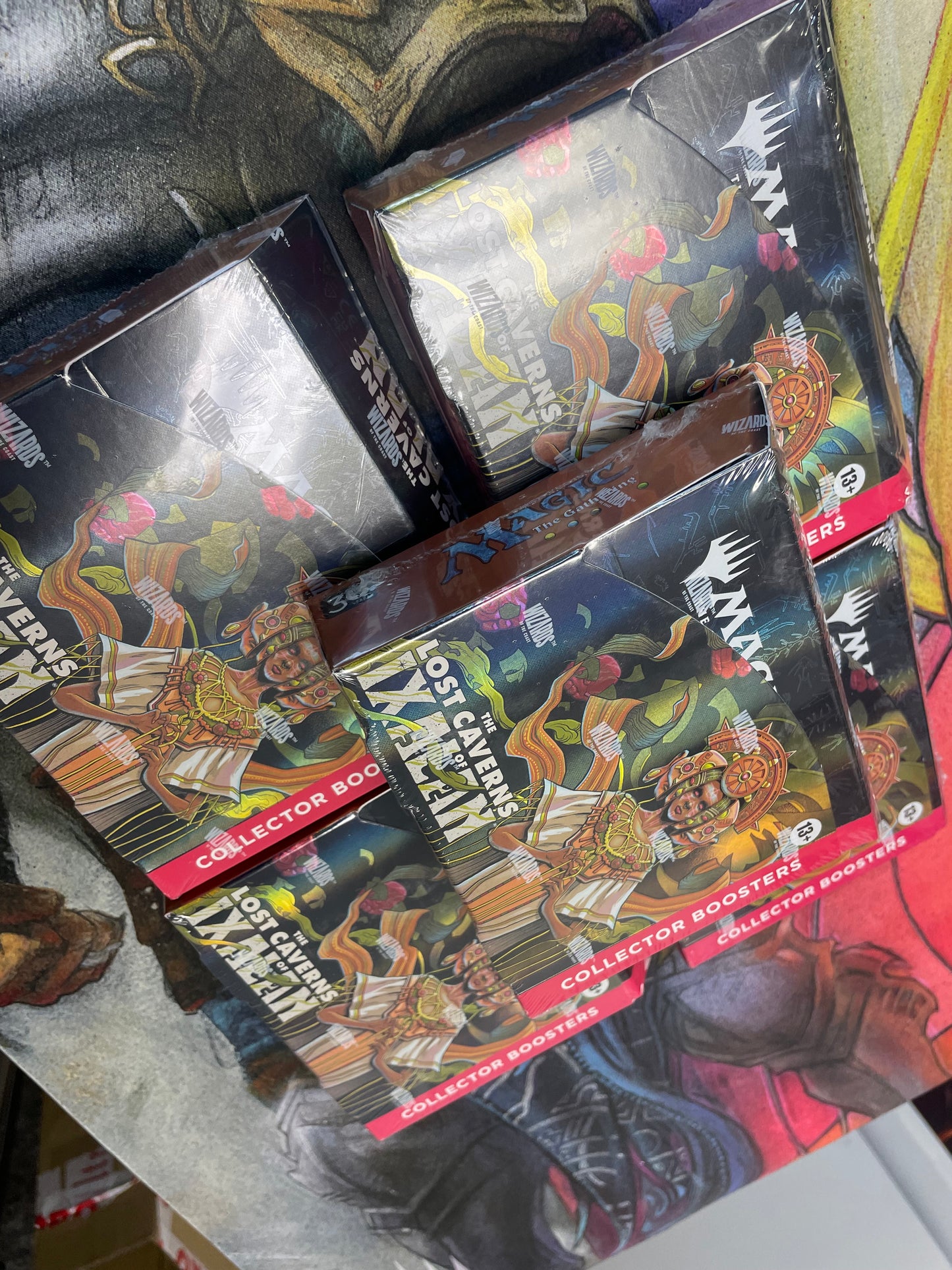 11-16-23 Lost Caverns of Ixalan Collector boosters 3x