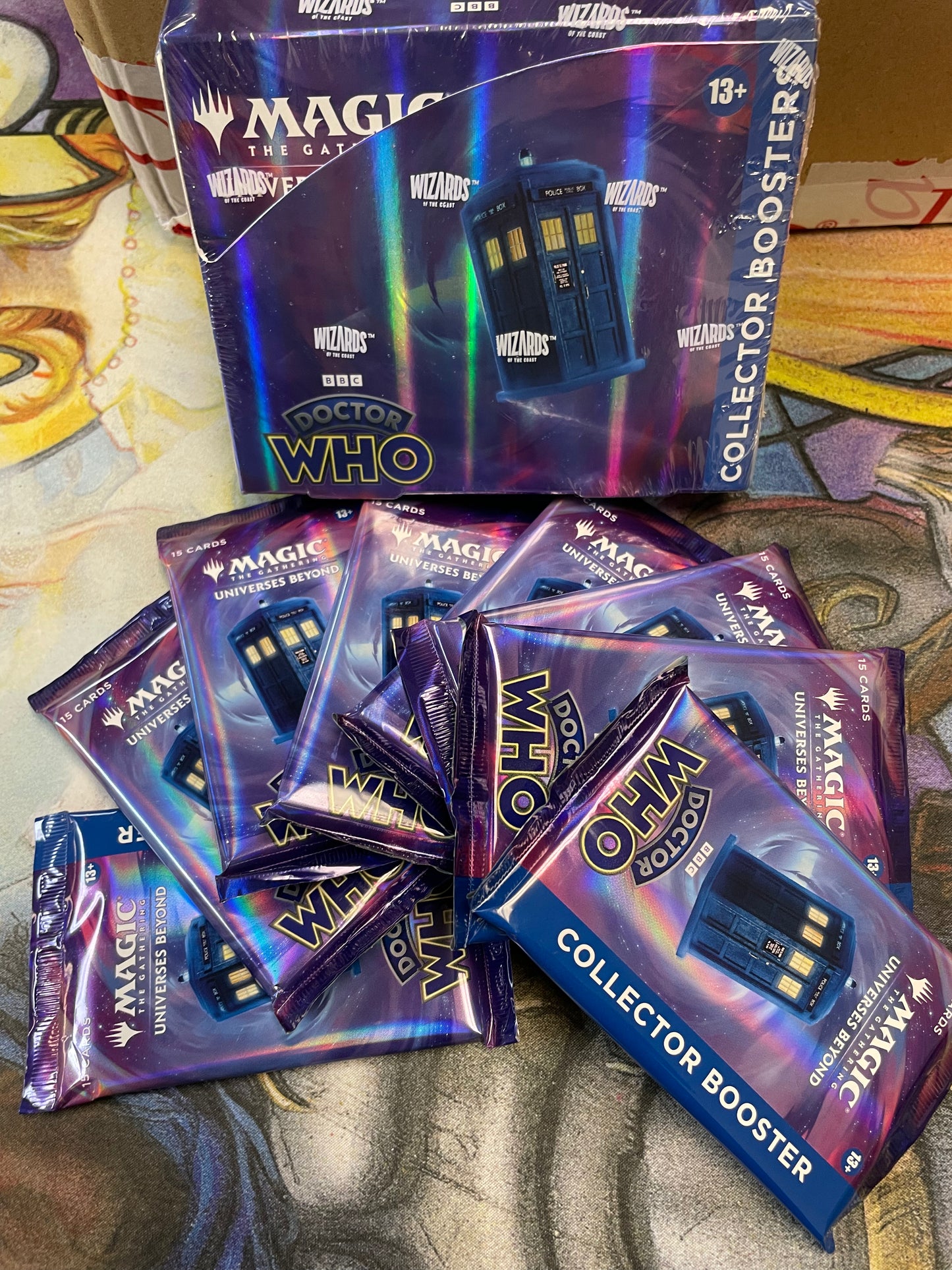 10-10-23 Dr who collector booster x2