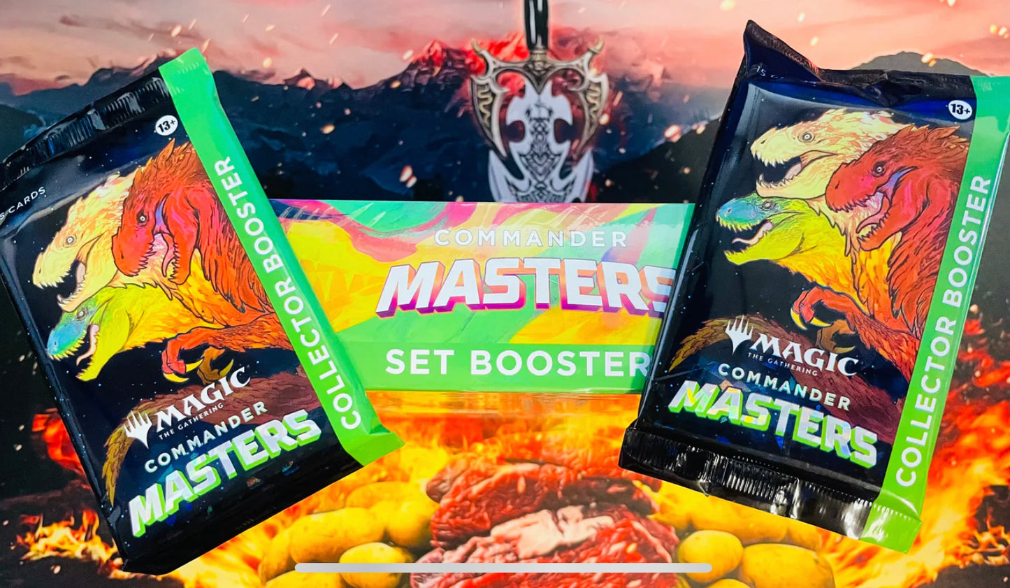 8-9-23 Commander Masters 3x set booster battl