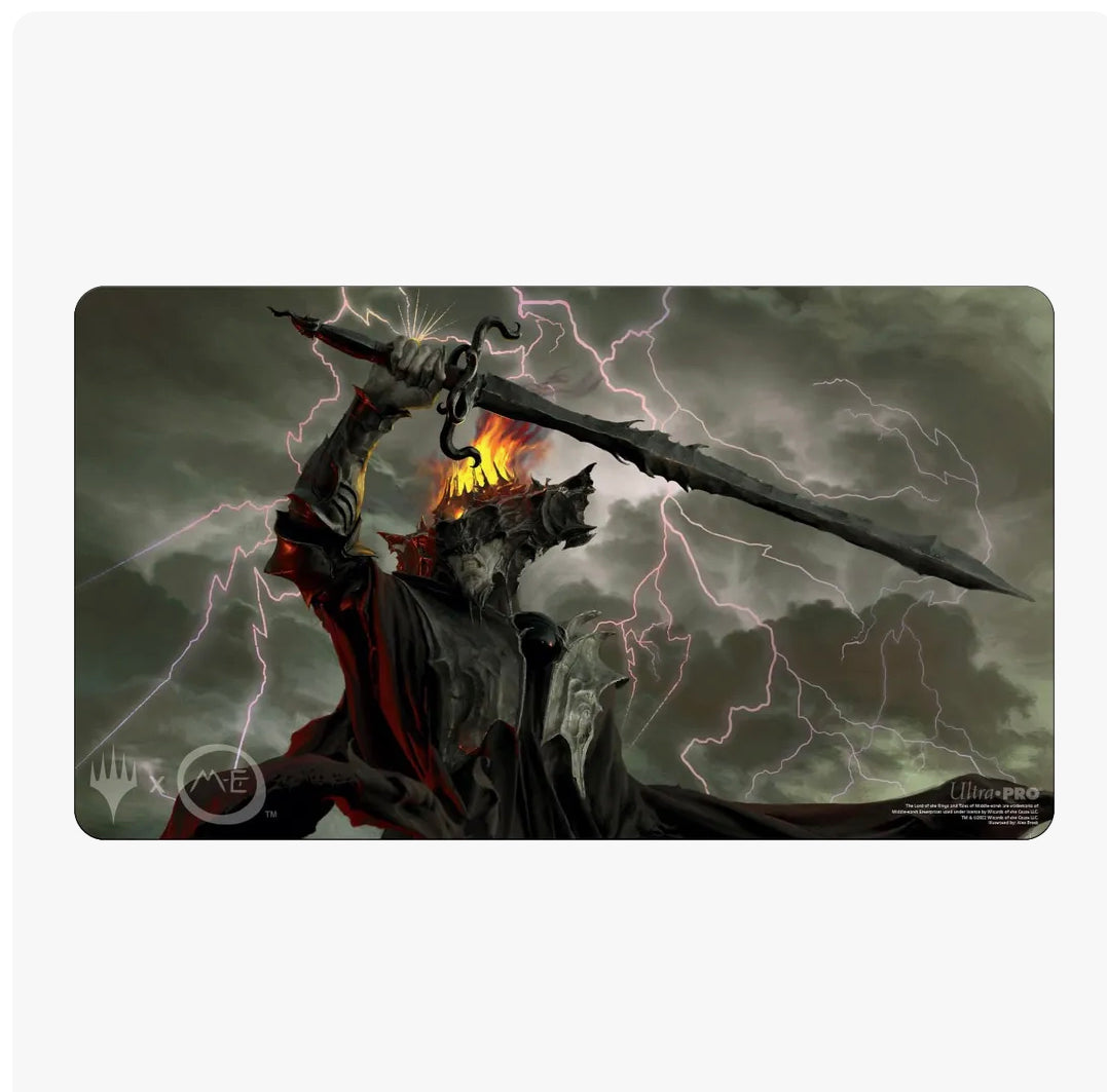 The Lord of the Rings: Tales of Middle-earth Sauron (V1) Standard Gaming Playmat for Magic: The Gathering - Ultra Pro Playmats