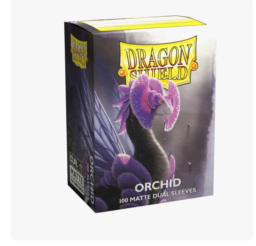 Dragon Shield Dual Matte Standard Sleeves - Orchid (100-Pack) - Dragon Shield Card Sleeves