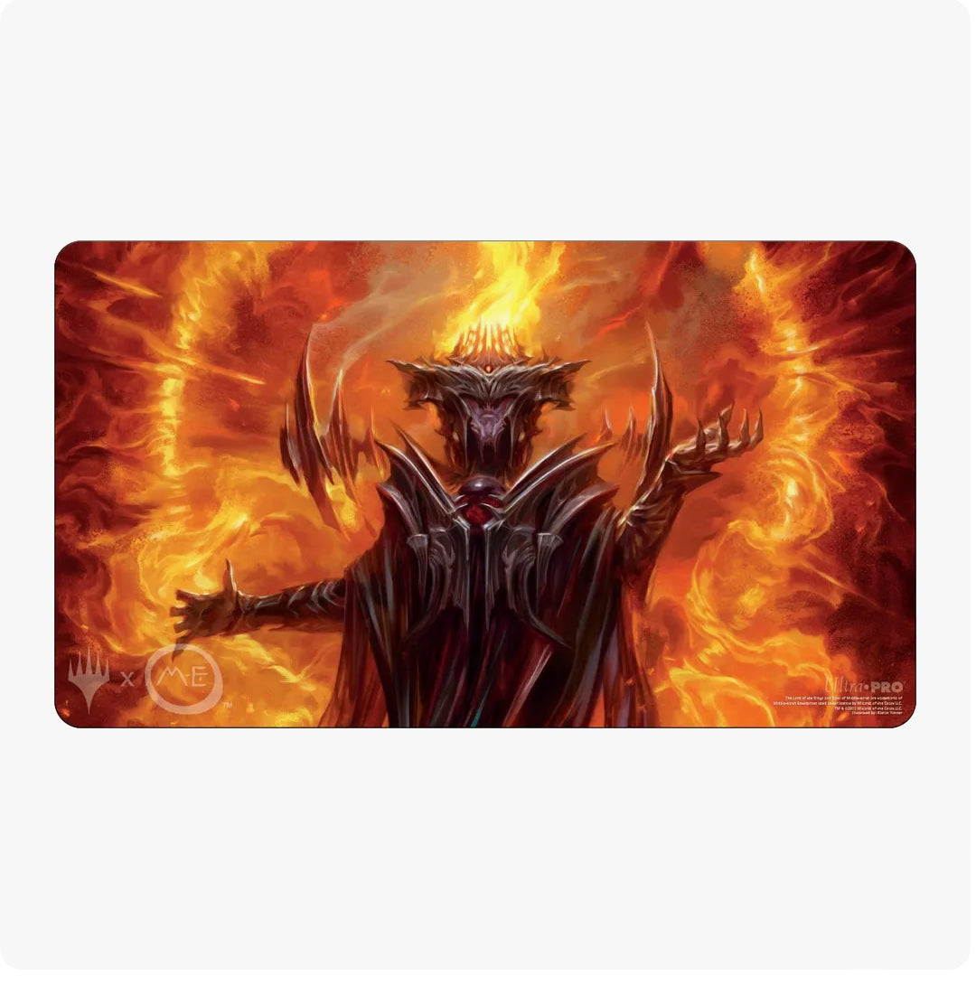 The Lord of the Rings: Tales of Middle-earth Sauron (V2) Standard Gaming Playmat for Magic: The Gathering - Ultra Pro Playmats