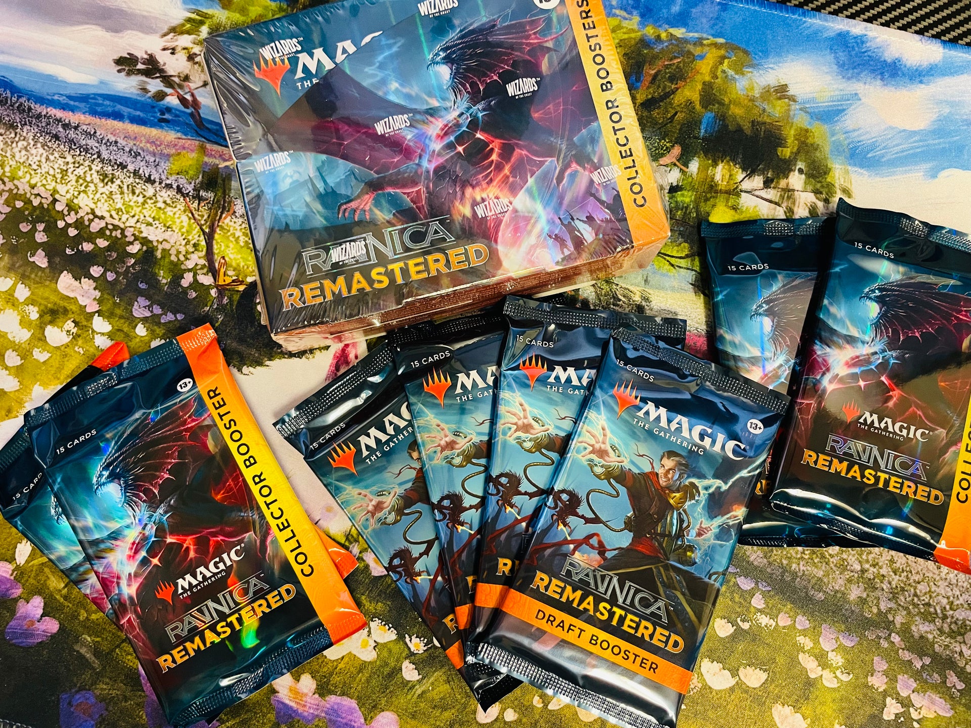 ravnica set booster box 1-14-24 Ravnica Collector booster 2x – CRACKINGPACKSMTG