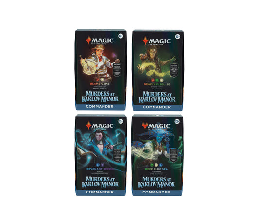 Karlov Manor Commander Deck set