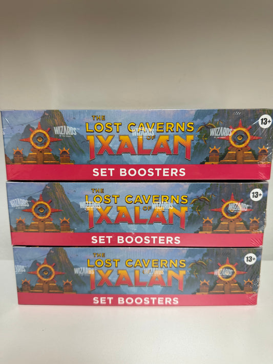 3-18-24 Lost caverns of Ixalan Set booster pack  3x