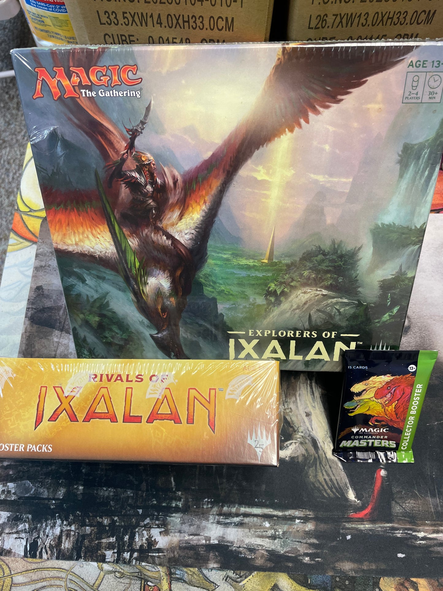10-5-23 Rivals of Ixalan 6x boosters