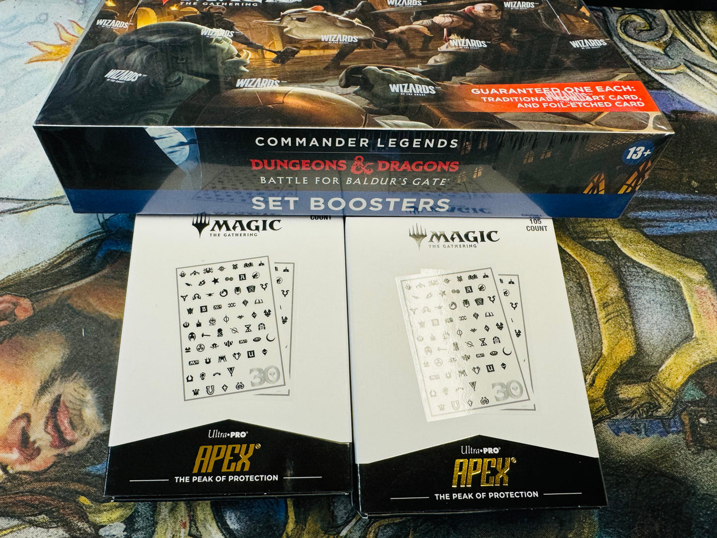 3-9-24 Baldurs Gate set booster 3x