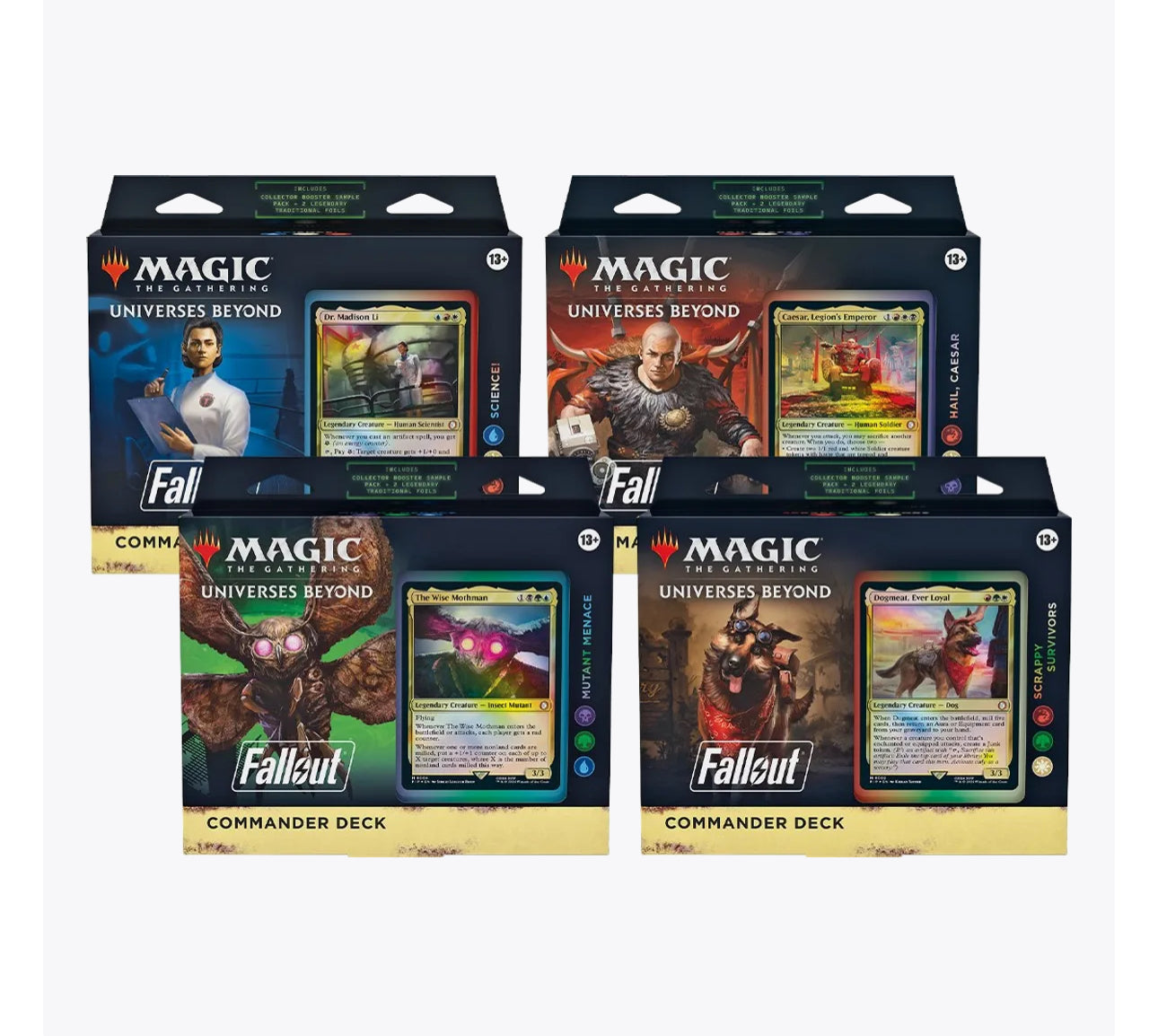 Fallout Commander deck set preorder