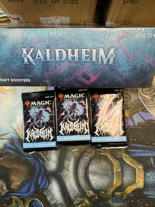 9-28-23 Kaldheim draft booster 6x