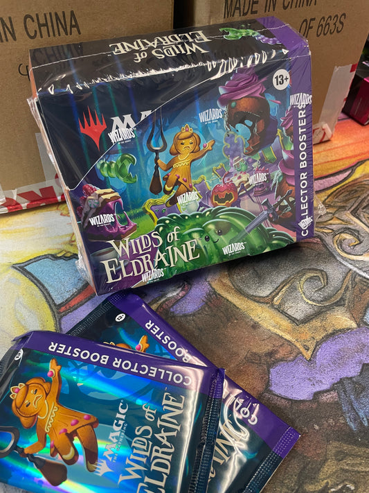 9-6-23 Wilds of Eldraine Collector Boosters 3x Battle