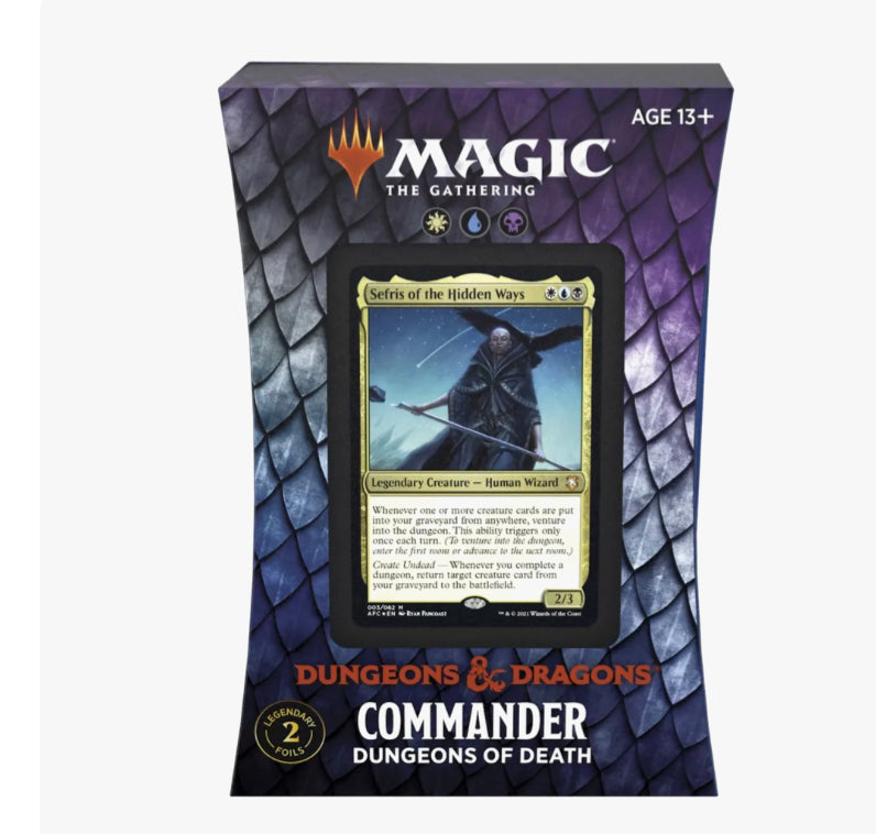 Adventures in the Forgotten Realms - Dungeons of Death Commander Deck - Commander: Adventures in the Forgotten Realms (AFC)