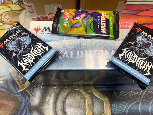 8-7-23 Kaldheim set boosters 5x