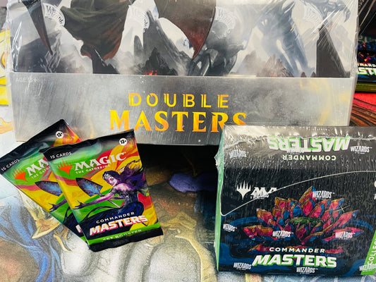 8-4-23 OG Double Masters packs 3x