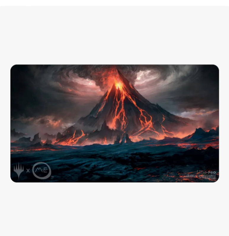 The Lord of the Rings: Tales of Middle-earth Mount Doom Standard Gaming Playmat for Magic: The Gathering - Ultra Pro Playmats