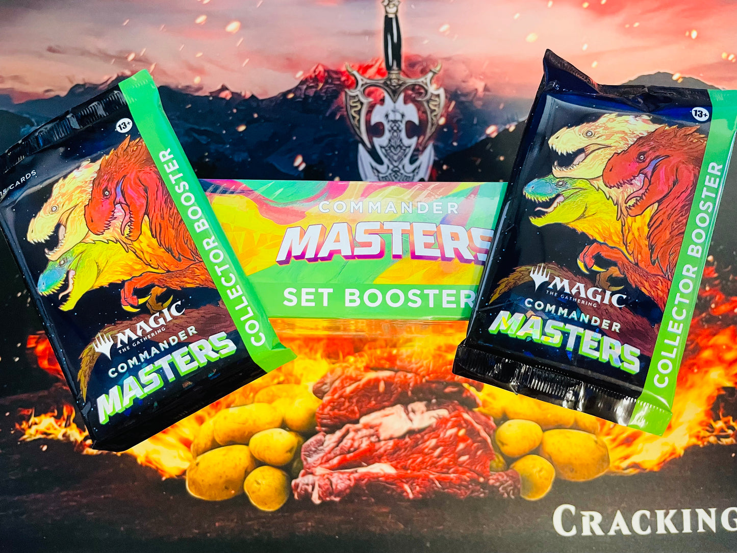 7-30-23 Commander Masters 3x Set boosters